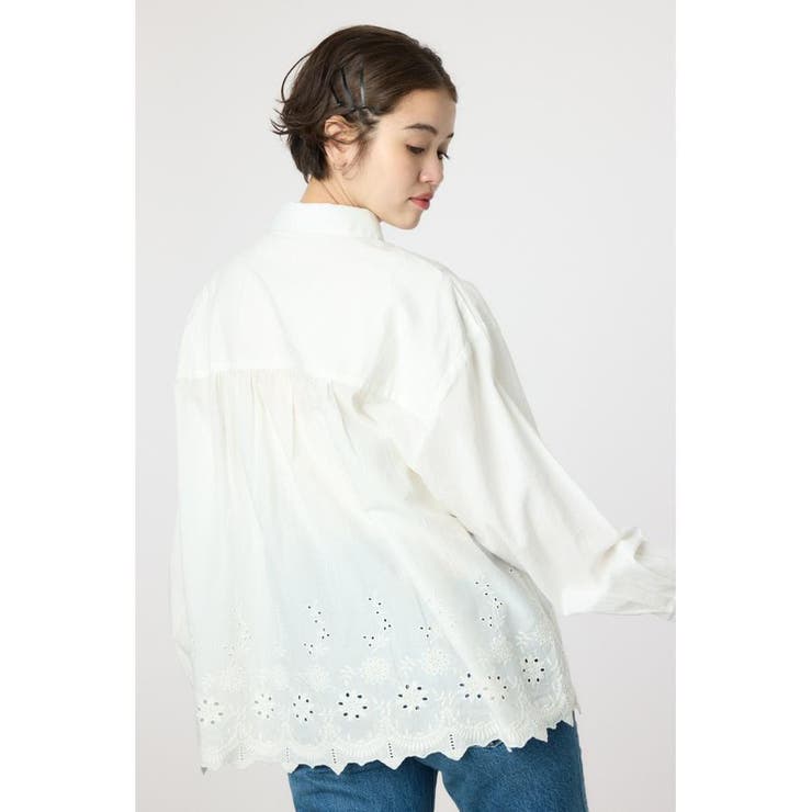 スカラップシャツ | RODEO CROWNS WIDE BOWL | 詳細画像4 