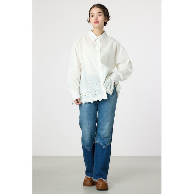 スカラップシャツ | RODEO CROWNS WIDE BOWL | 詳細画像5 