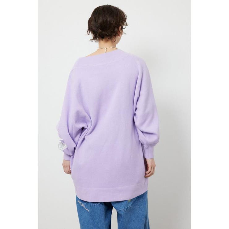 スウェットライクオフショルニットワンピース | RODEO CROWNS WIDE BOWL | 詳細画像16 