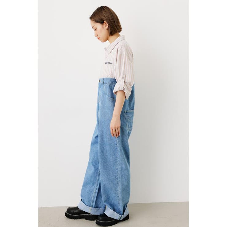 DENIM リメイクライク オールインワン | RODEO CROWNS WIDE BOWL | 詳細画像11 