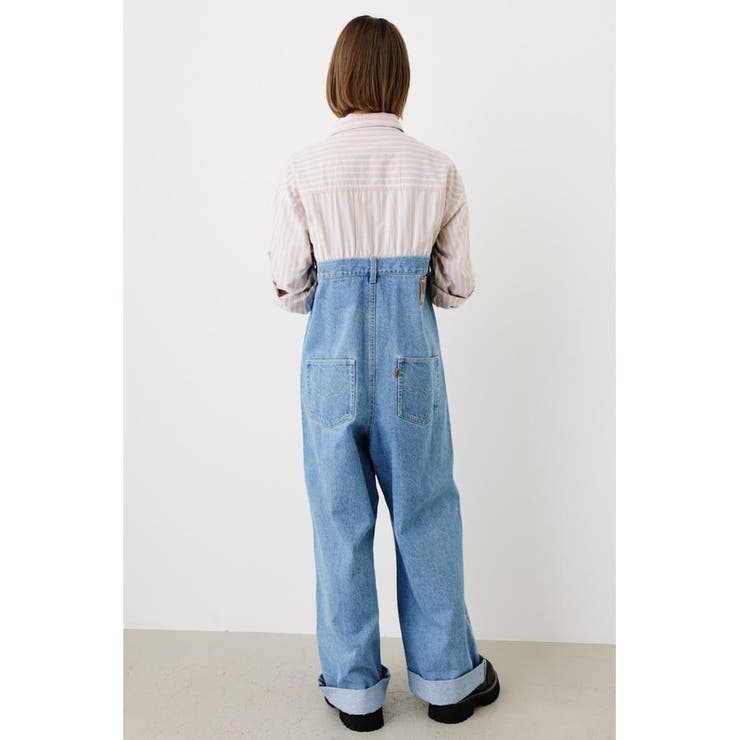 DENIM リメイクライク オールインワン | RODEO CROWNS WIDE BOWL | 詳細画像12 