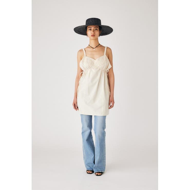 EMBROIDERY キャミソール[品番：BJLW0025784]｜MOUSSY OUTLET