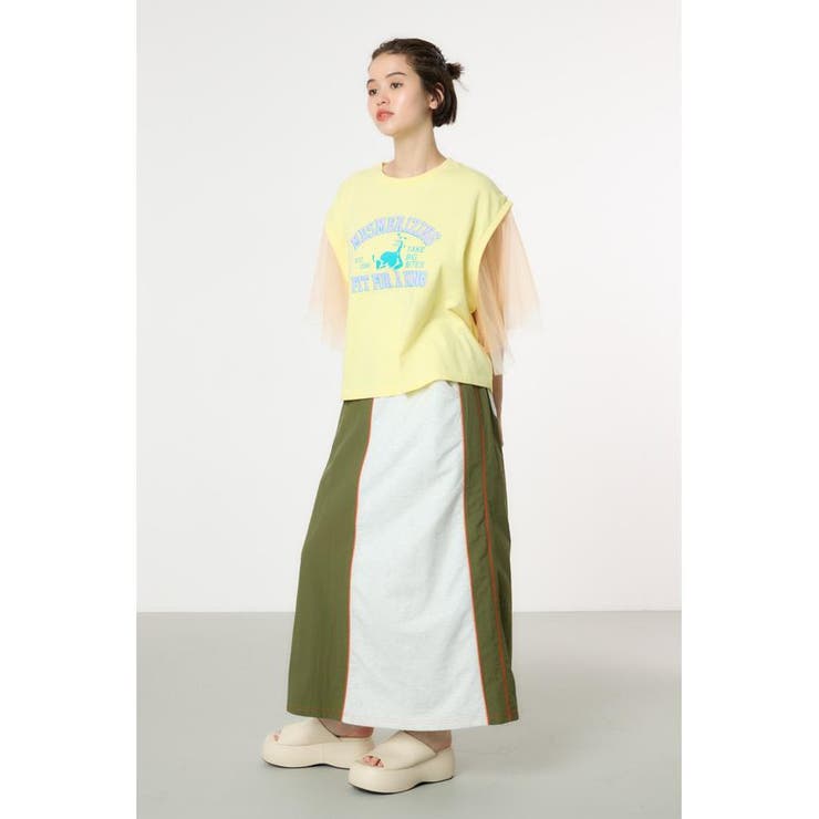 チュールスリーブカレッジTシャツ | RODEO CROWNS WIDE BOWL | 詳細画像26 