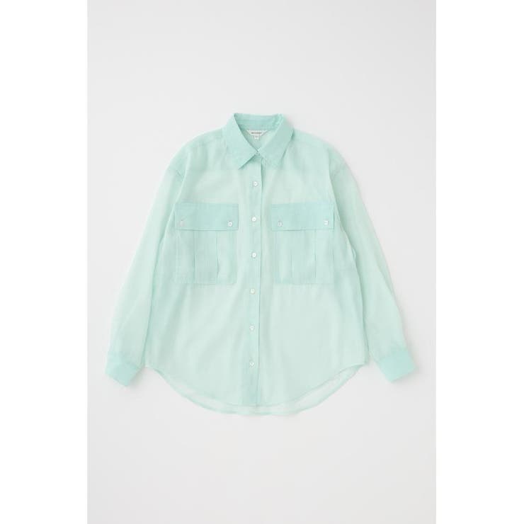 MINT | SHEER CARGOシャツ | MOUSSY OUTLET