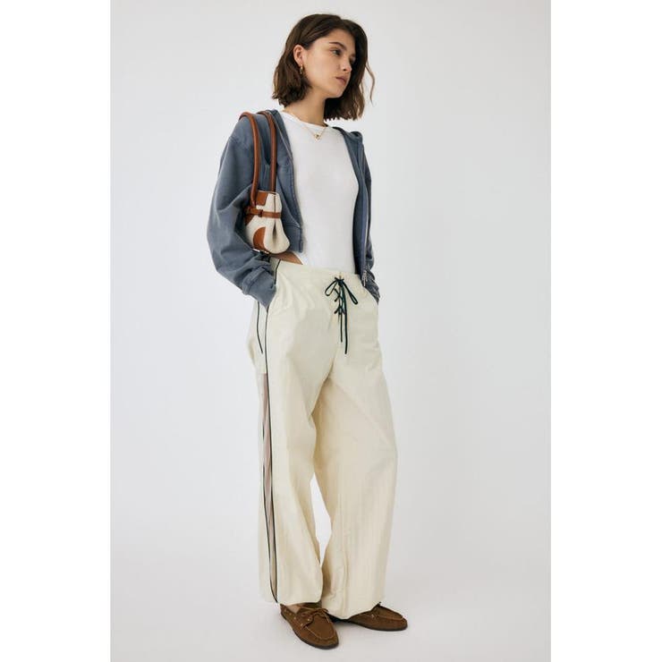 SHEER PANEL LACE UP パンツ | MOUSSY OUTLET | 詳細画像2 
