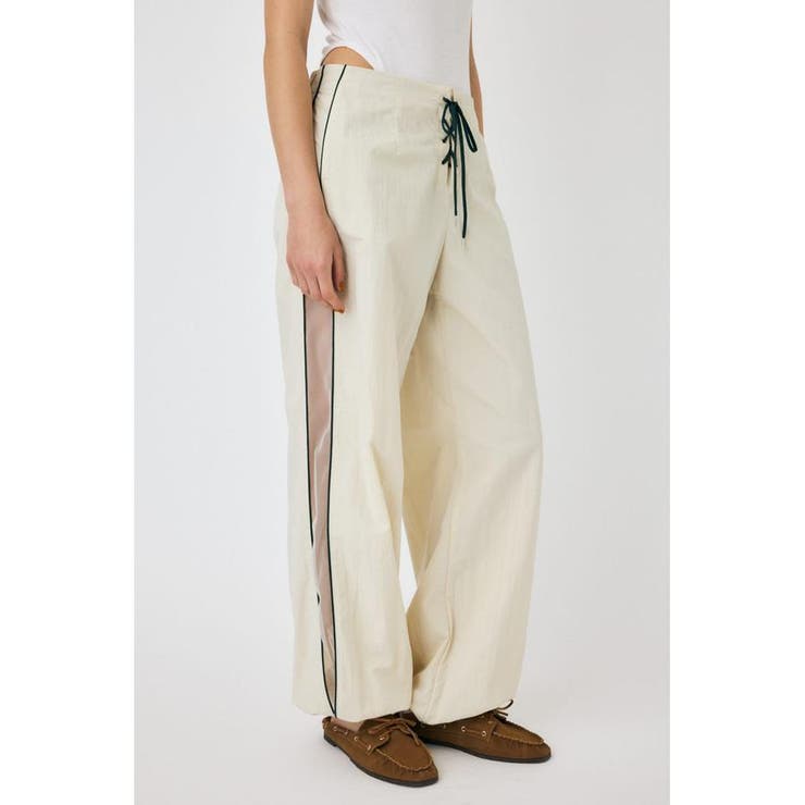 SHEER PANEL LACE UP パンツ | MOUSSY OUTLET | 詳細画像5 