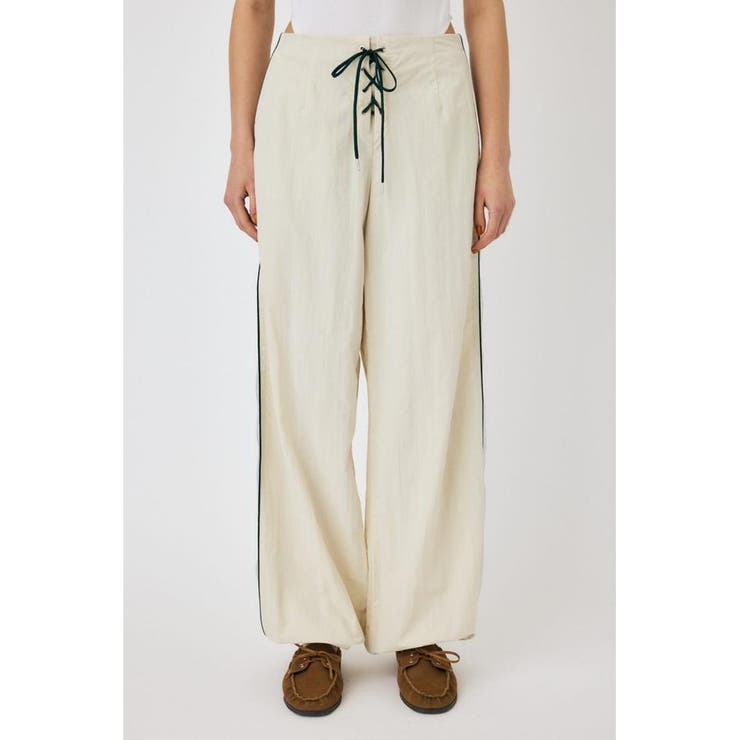 SHEER PANEL LACE UP パンツ | MOUSSY OUTLET | 詳細画像6 