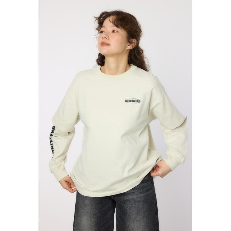 VintageフェイクレイヤードロングスリーブTシャツ | RODEO CROWNS WIDE BOWL | 詳細画像3 