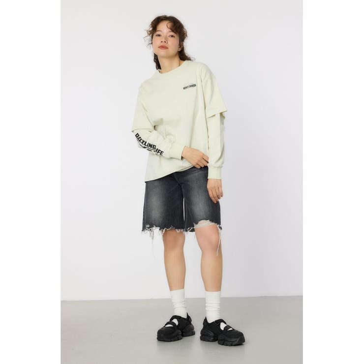 VintageフェイクレイヤードロングスリーブTシャツ | RODEO CROWNS WIDE BOWL | 詳細画像5 