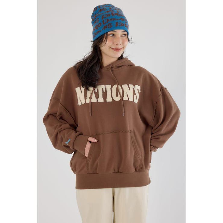 BRN | NATIONSパーカー | RODEO CROWNS WIDE BOWL