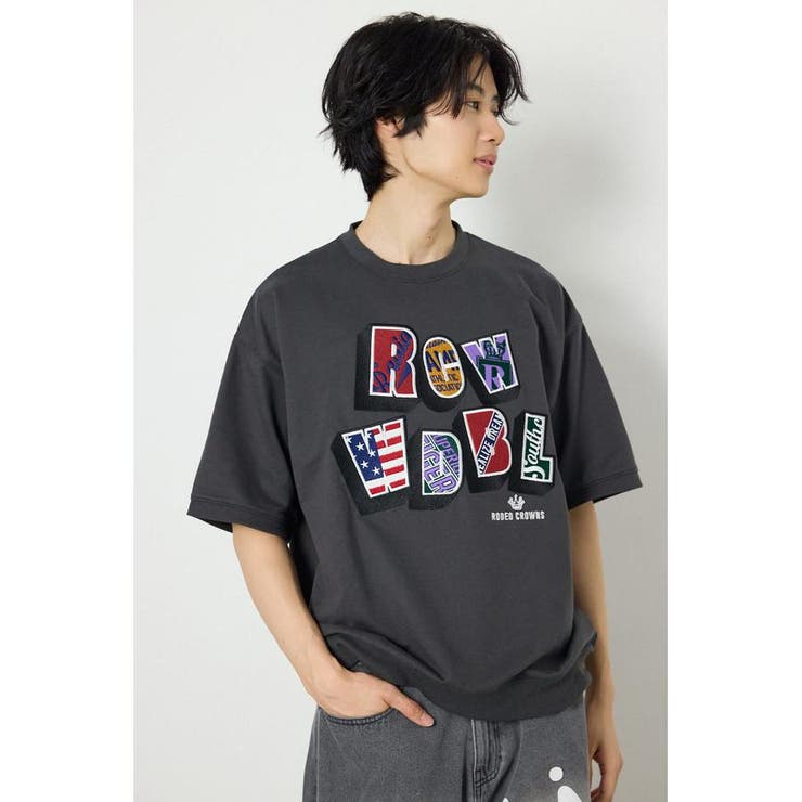 D/C.GRY3 | decoration半袖スウェット | RODEO CROWNS WIDE BOWL