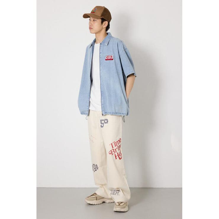 Coolist Denim ZIPシャツ | RODEO CROWNS WIDE BOWL | 詳細画像6 