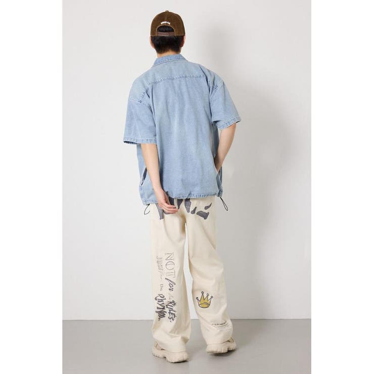 Coolist Denim ZIPシャツ | RODEO CROWNS WIDE BOWL | 詳細画像7 
