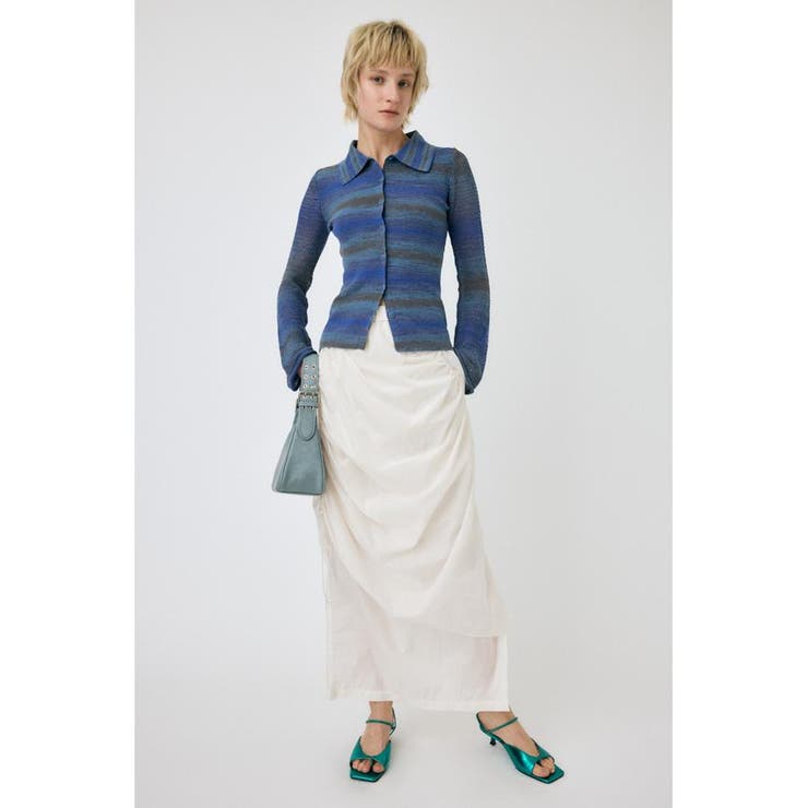 MULTI BORDER ニットシャツ | MOUSSY OUTLET | 詳細画像20 