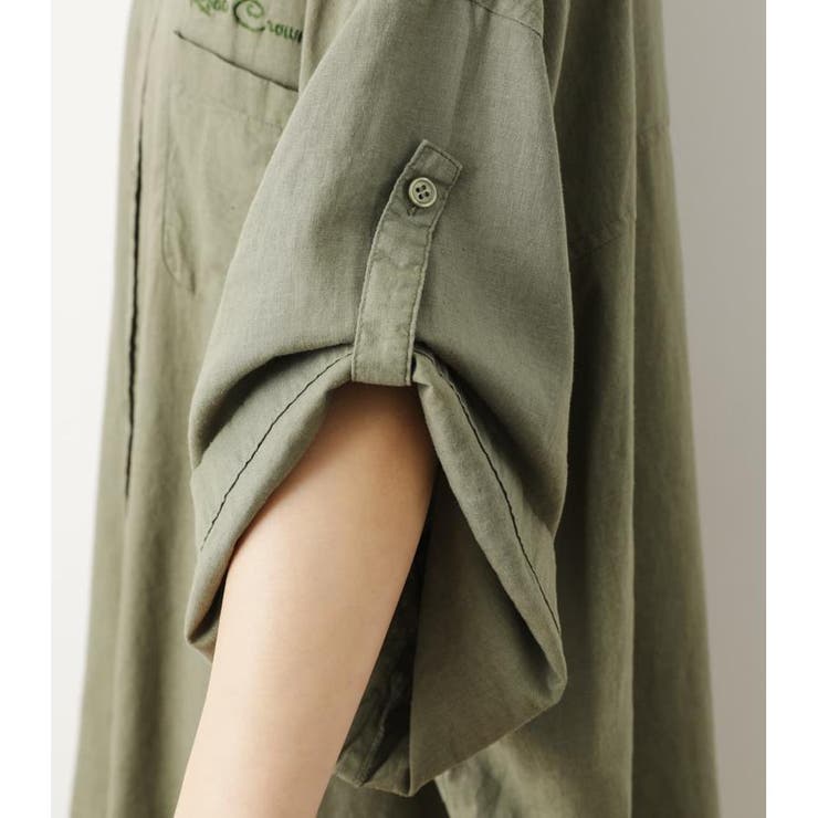 オーバーリネンシャツ | RODEO CROWNS WIDE BOWL | 詳細画像28