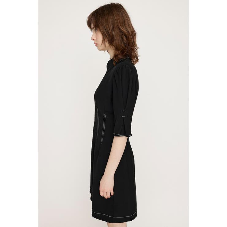 FRONT ZIP TUCK ショートワンピース | SLY OUTLET | 詳細画像17 