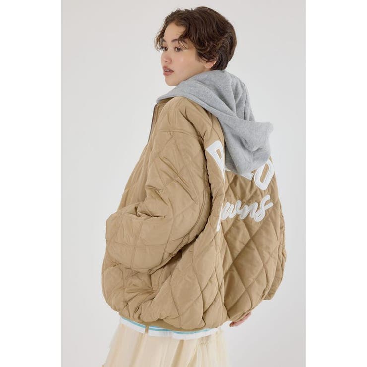 キルティングフードブルゾン | RODEO CROWNS WIDE BOWL | 詳細画像14