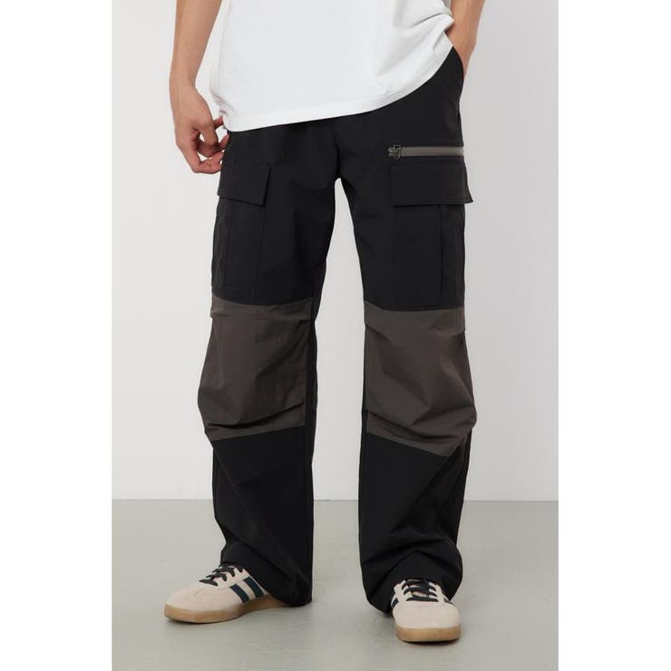 BLK | utility wide pants | RODEO CROWNS WIDE BOWL