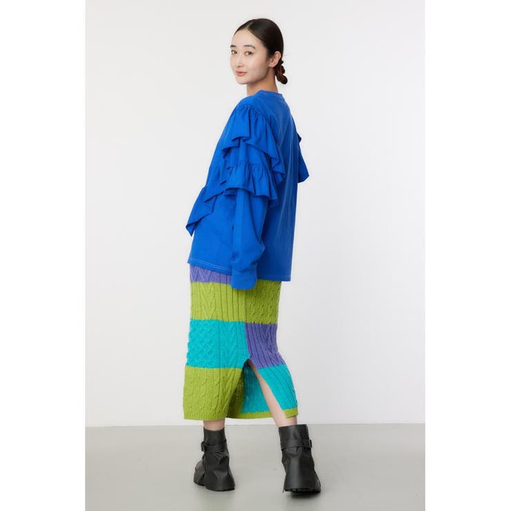 Custom ケーブルニット スカート | RODEO CROWNS WIDE BOWL | 詳細画像19 