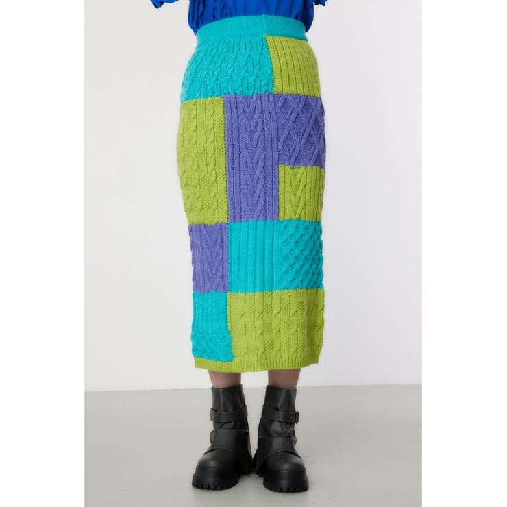 Custom ケーブルニット スカート | RODEO CROWNS WIDE BOWL | 詳細画像20 