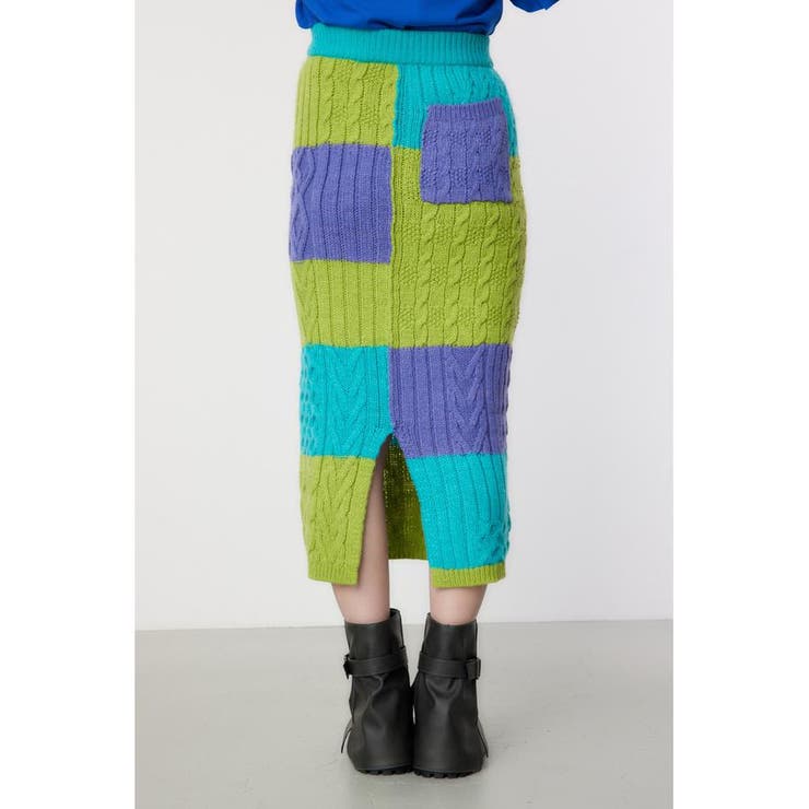 Custom ケーブルニット スカート | RODEO CROWNS WIDE BOWL | 詳細画像22 