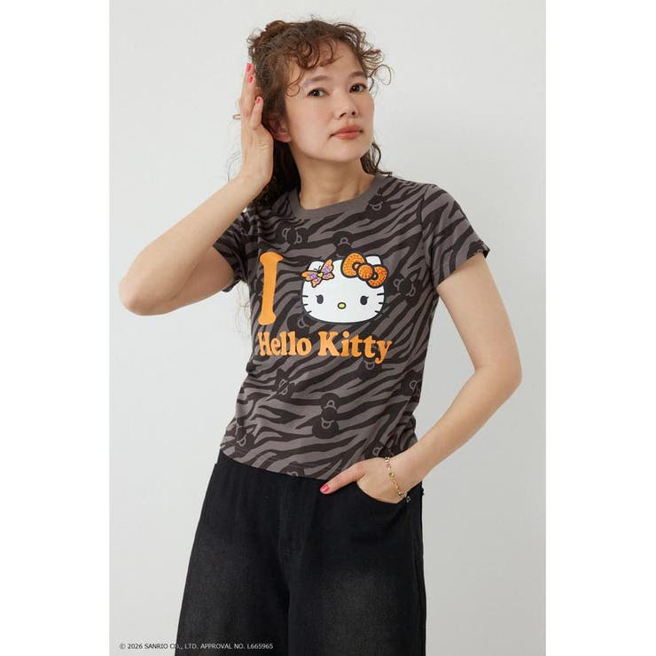 (HELLO KITTY) Face Tシャツ | RODEO CROWNS WIDE BOWL | 詳細画像14 