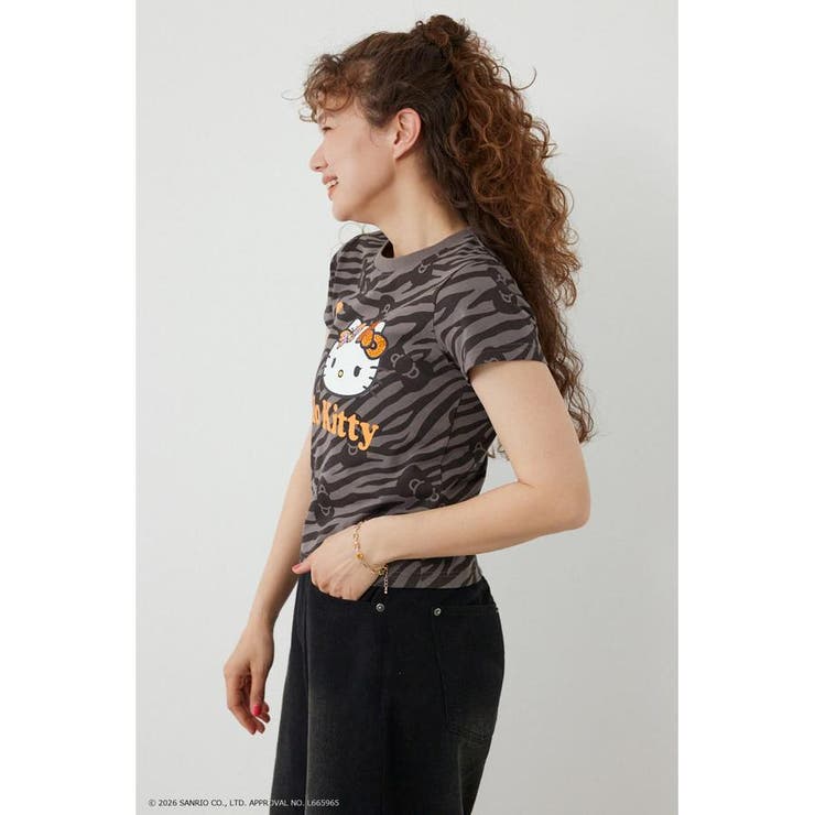 (HELLO KITTY) Face Tシャツ | RODEO CROWNS WIDE BOWL | 詳細画像15 