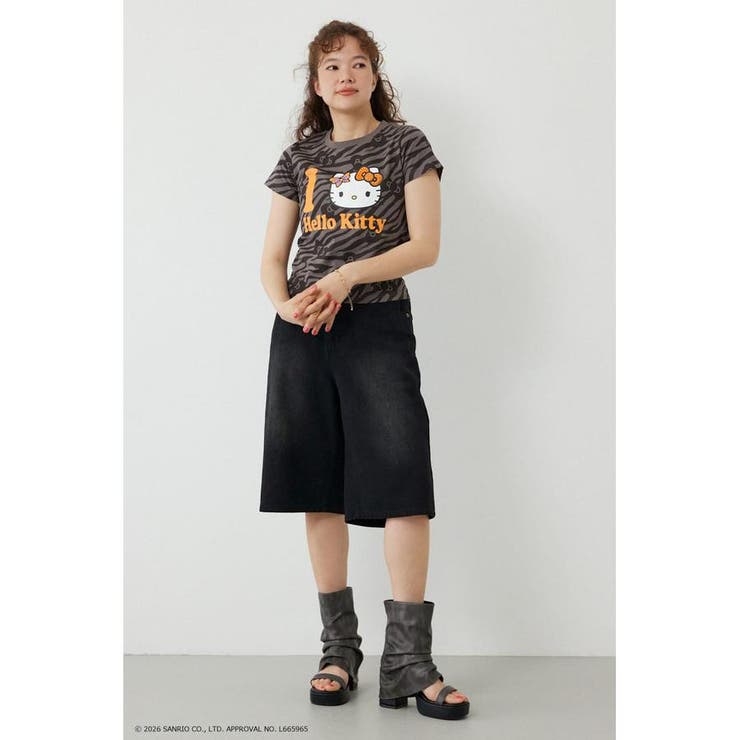 (HELLO KITTY) Face Tシャツ | RODEO CROWNS WIDE BOWL | 詳細画像17 