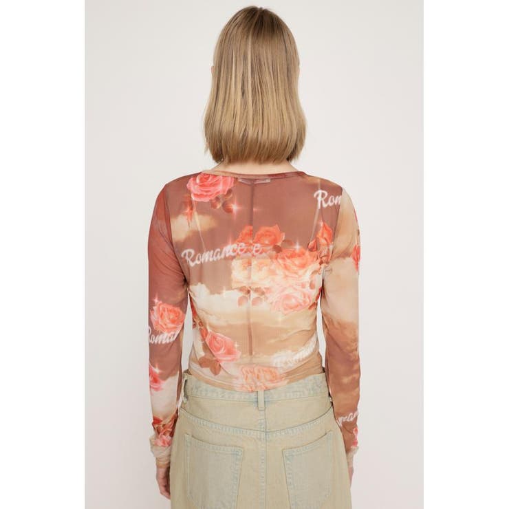GRAPHICAL SHEER トップス | SLY OUTLET | 詳細画像5 