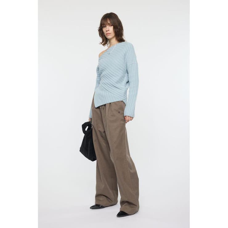 ASYMMETRY RIB ニット | MOUSSY OUTLET | 詳細画像11 
