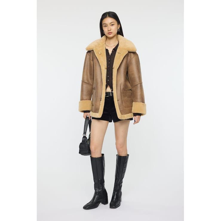 SHEARLING OVER MIDDLE ジャケット | MOUSSY OUTLET | 詳細画像11 