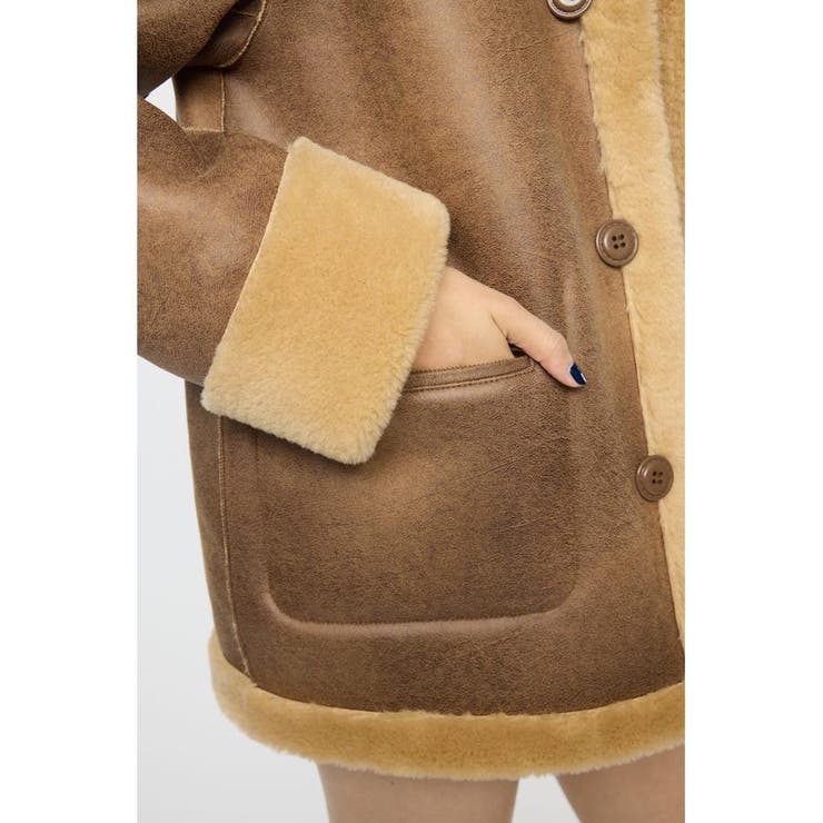 SHEARLING OVER MIDDLE ジャケット | MOUSSY OUTLET | 詳細画像18 