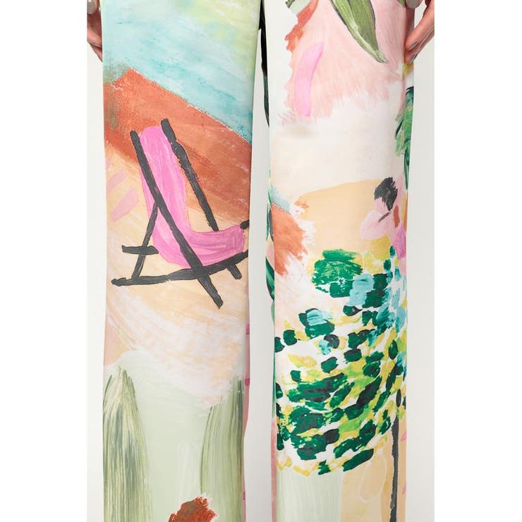 SOUTH GARDEN SATIN パンツ | SLY OUTLET | 詳細画像19 
