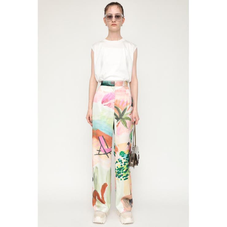 M/PNK7 | SOUTH GARDEN SATIN パンツ | SLY OUTLET