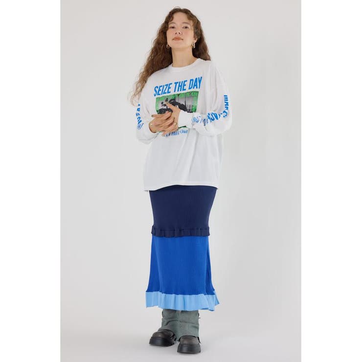 SEIZE THE DAY PHOTOロングTシャツ | RODEO CROWNS WIDE BOWL | 詳細画像6 