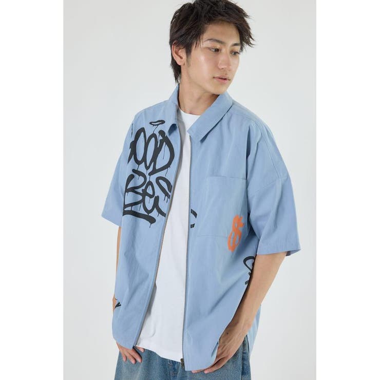 グラフィティーZIPシャツ | RODEO CROWNS WIDE BOWL | 詳細画像24 