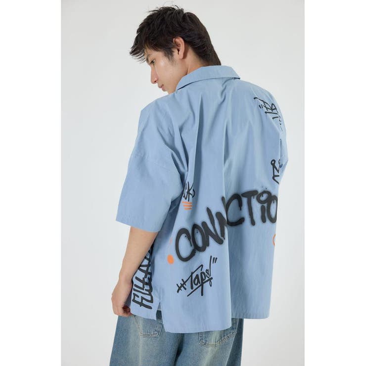 グラフィティーZIPシャツ | RODEO CROWNS WIDE BOWL | 詳細画像28 