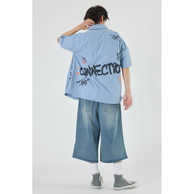 グラフィティーZIPシャツ | RODEO CROWNS WIDE BOWL | 詳細画像31 