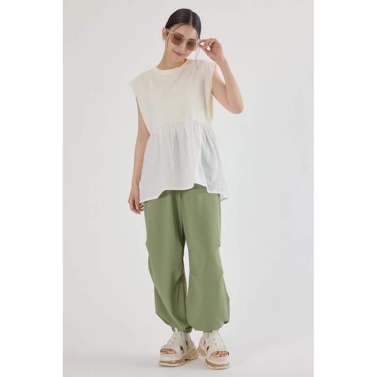 ピグメント切替フレアタンクトップ | RODEO CROWNS WIDE BOWL | 詳細画像6 