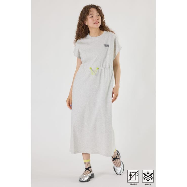 L/T.GRY1 | MASTER PROTECT ドロストワンピース | RODEO CROWNS WIDE BOWL