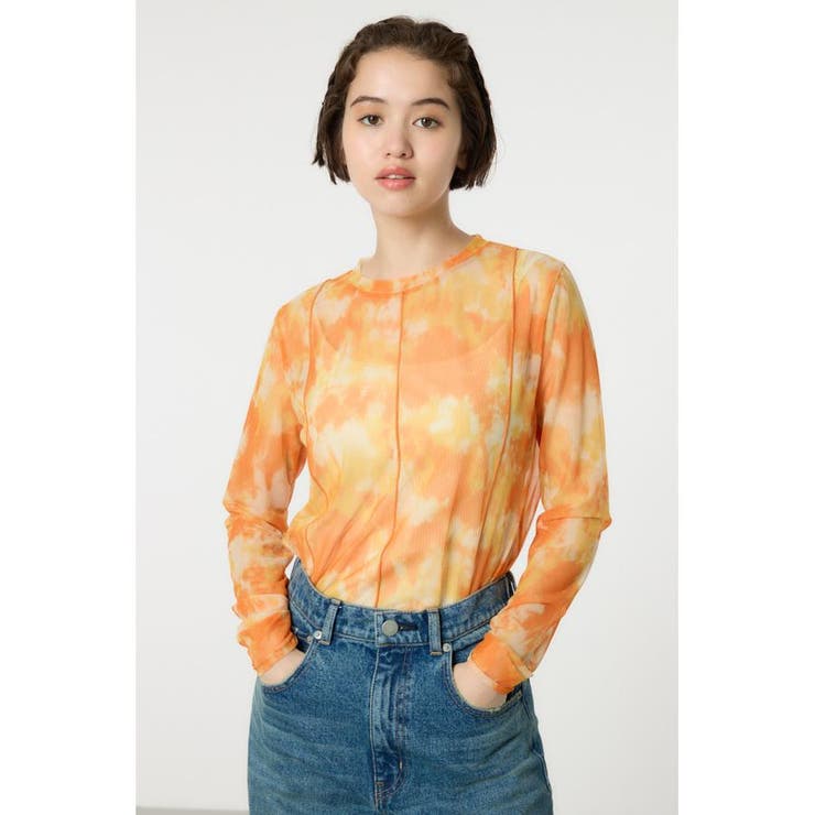 セール(SALE)開催中！ファッション通販 ニュアンスパターンシアートップス[品番：BJLW0028191]｜RODEO トップス