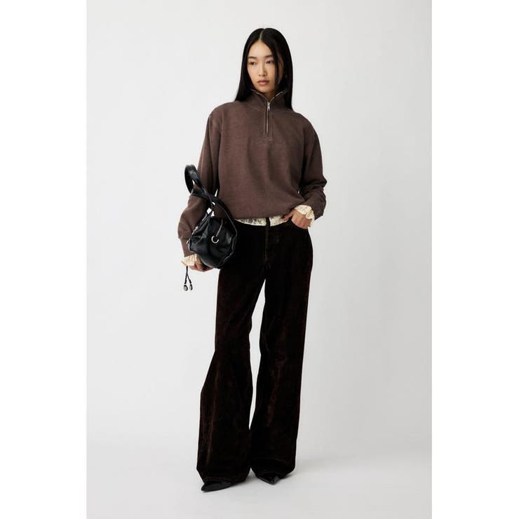 FADE HALF ZIP トップス | MOUSSY OUTLET | 詳細画像3 