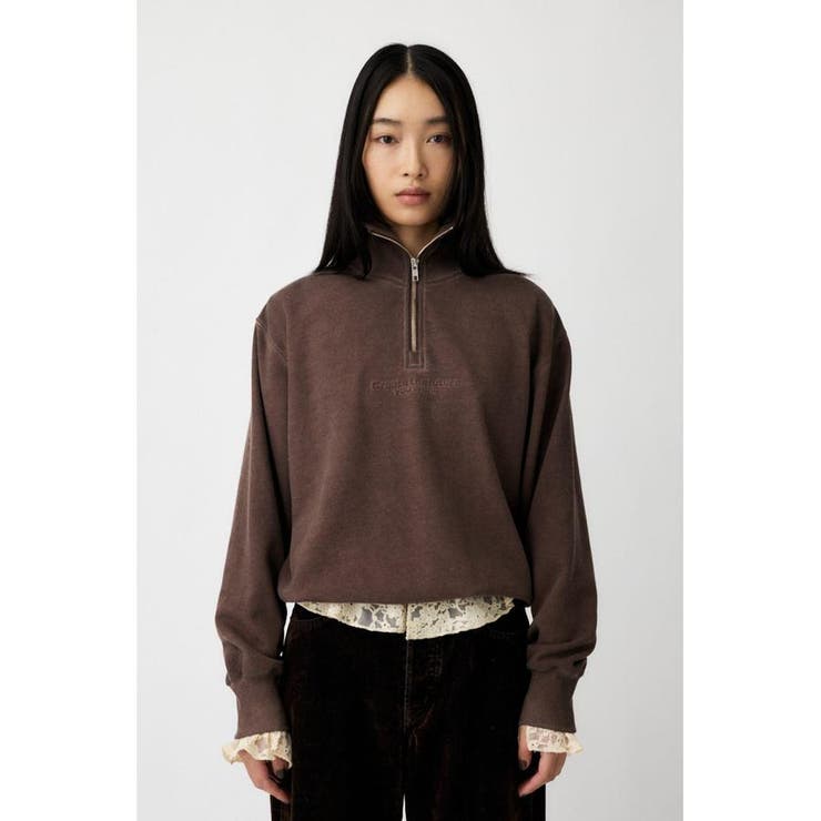 FADE HALF ZIP トップス | MOUSSY OUTLET | 詳細画像6 