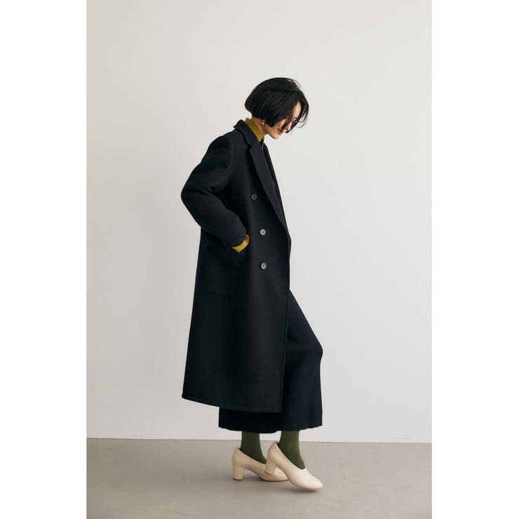 DOUBLE BREASTED ロングコート[品番：BJLW0022062]｜MOUSSY OUTLET
