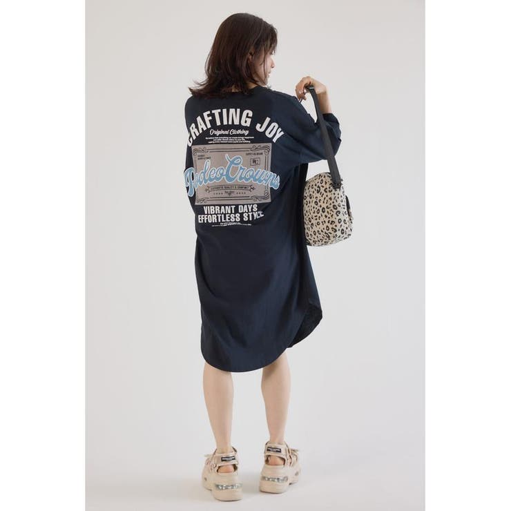 コール＆デニムパッチワンピース | RODEO CROWNS WIDE BOWL | 詳細画像14 