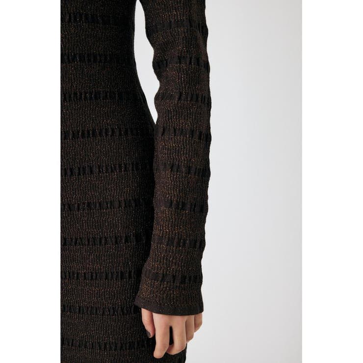 OPEN STITCH KNIT MINI ドレス | MOUSSY OUTLET | 詳細画像12 