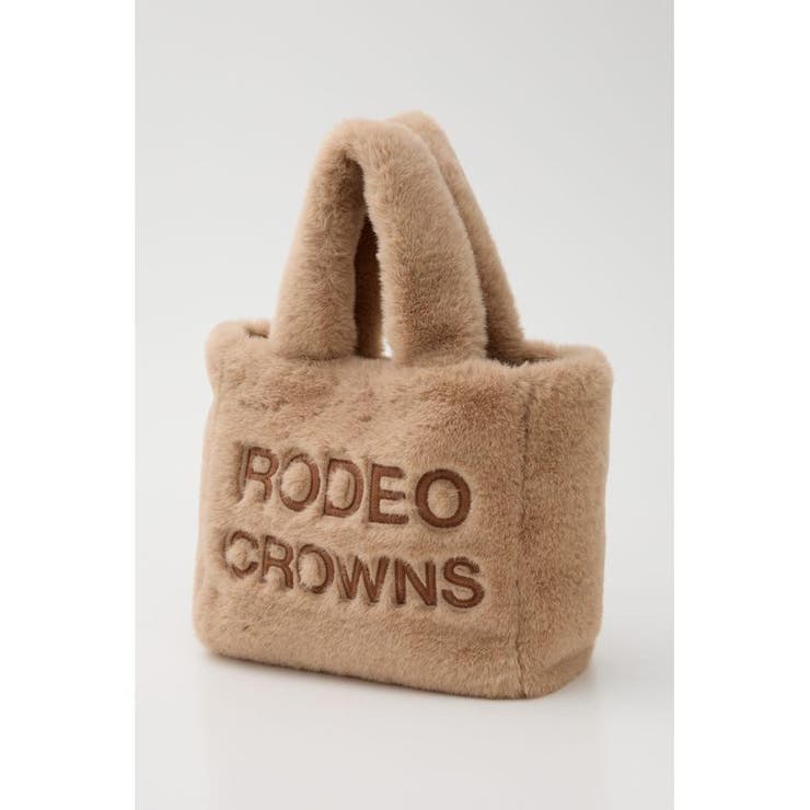 フェイクファーパッチロゴトート | RODEO CROWNS WIDE BOWL | 詳細画像15 