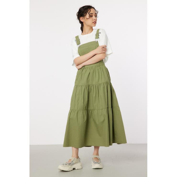 KHA | ティアードサロペットスカート | RODEO CROWNS WIDE BOWL