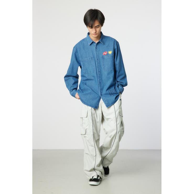 LAZYデニムシャツ | RODEO CROWNS WIDE BOWL | 詳細画像21 