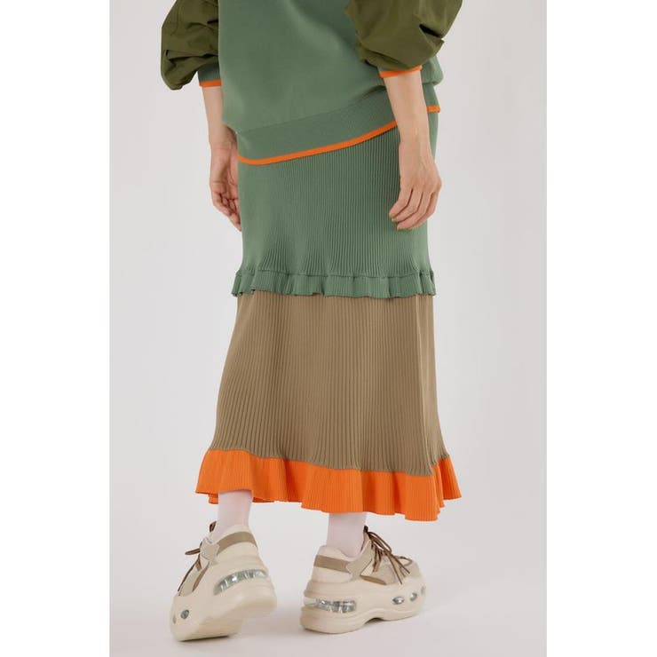 A-LIGHT フリル切替ニットスカート | RODEO CROWNS WIDE BOWL | 詳細画像28 